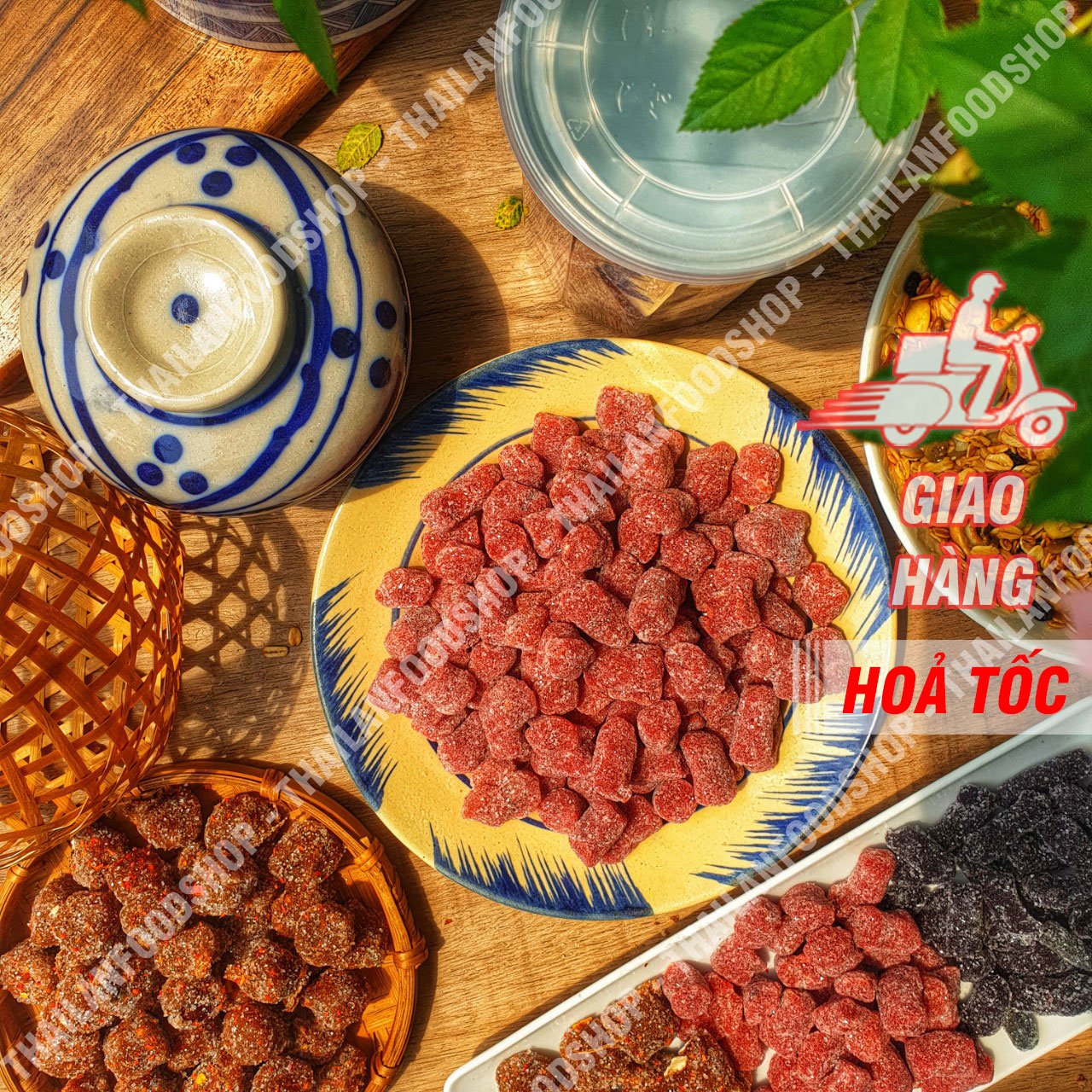 Kẹo Dâu Tây Đặc Sản Đà Lạt - Lon 500gr
