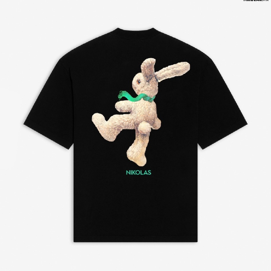 Áo thun Unisex Nikolas 100% Cotton RABBIT 2023 SEASSON