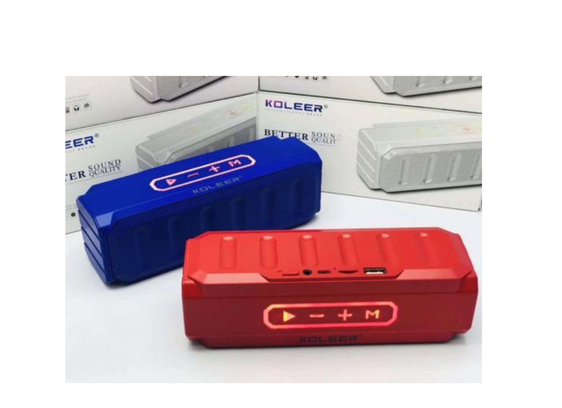 trao tặng  loa bluetooth chống nước có led  thật