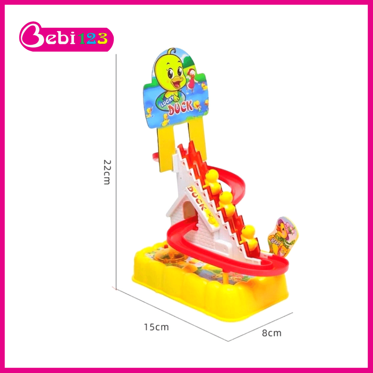 Đồ chơi Vịt Leo Thang phát nhạc cho bé yêu