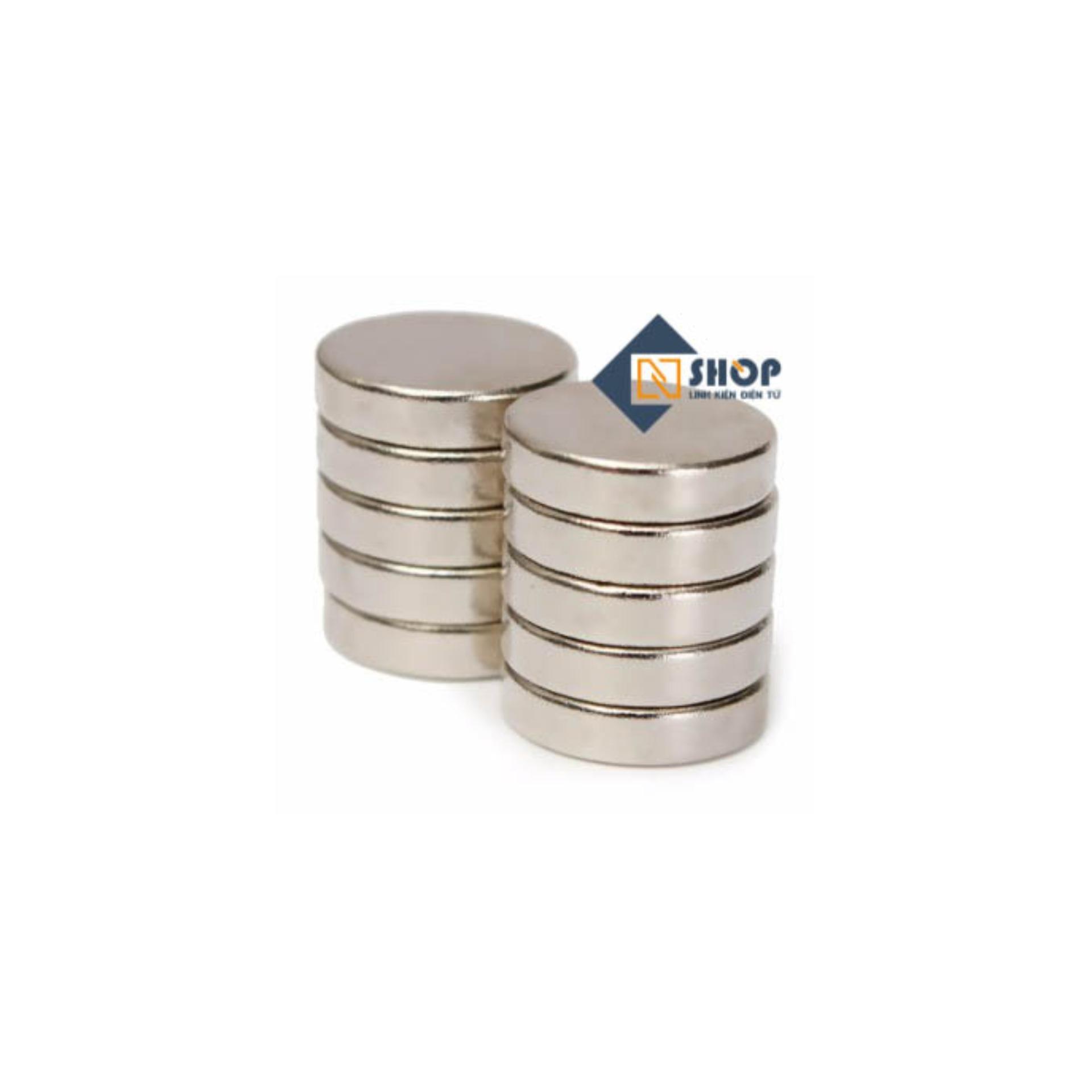 Bộ 4 Nam châm đất hiếm 10x3mm