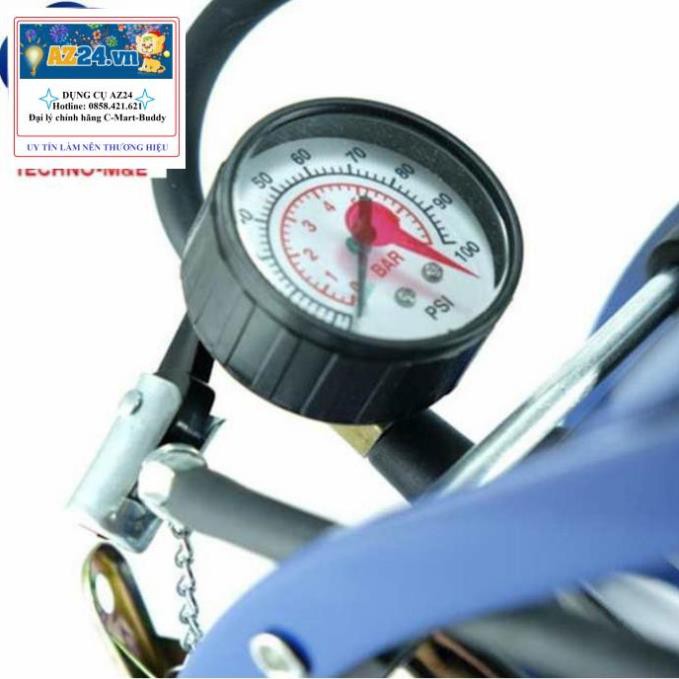 Bơm đạp 2 ống C-MART L0002