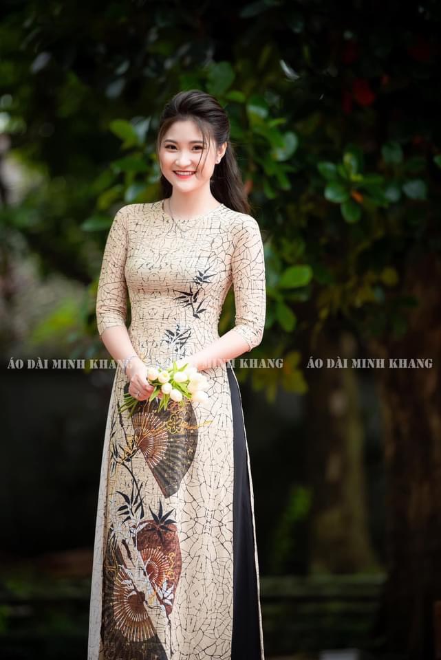 áo dài thổ cẩm hàng đủ size