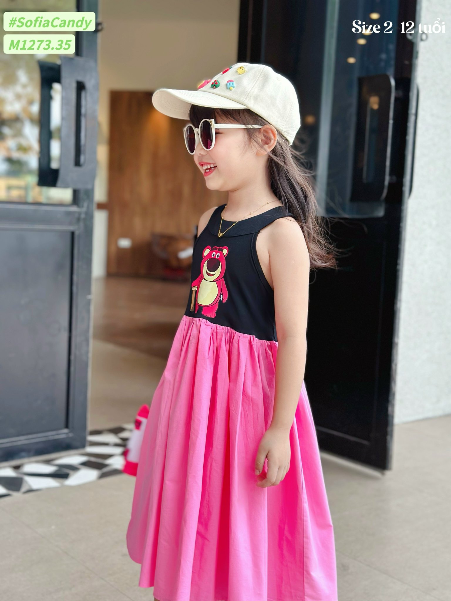 [NEW ARRIVAL] ĐẦM BÉ GÁI GẤU DÂY SIÊU XINH