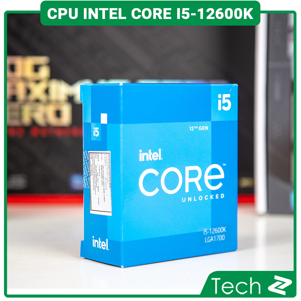 CPU INTEL CORE I5 12600K New Box Bảo Hành 3 Năm