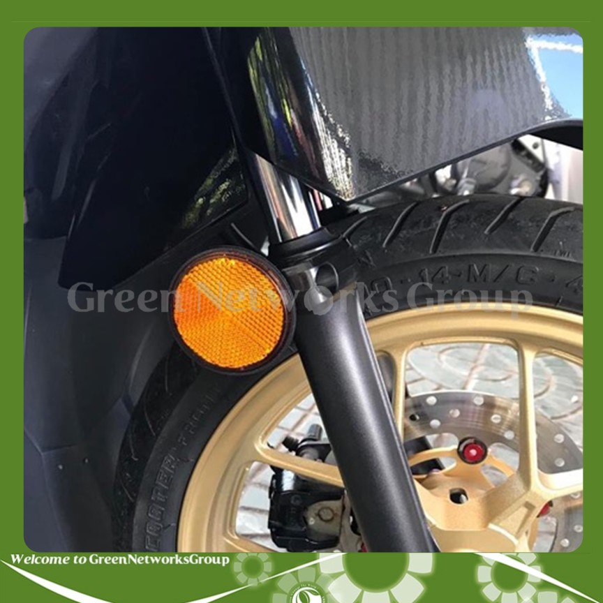 Mắt mèo phản quang gắn phuộc xe Greennetworks