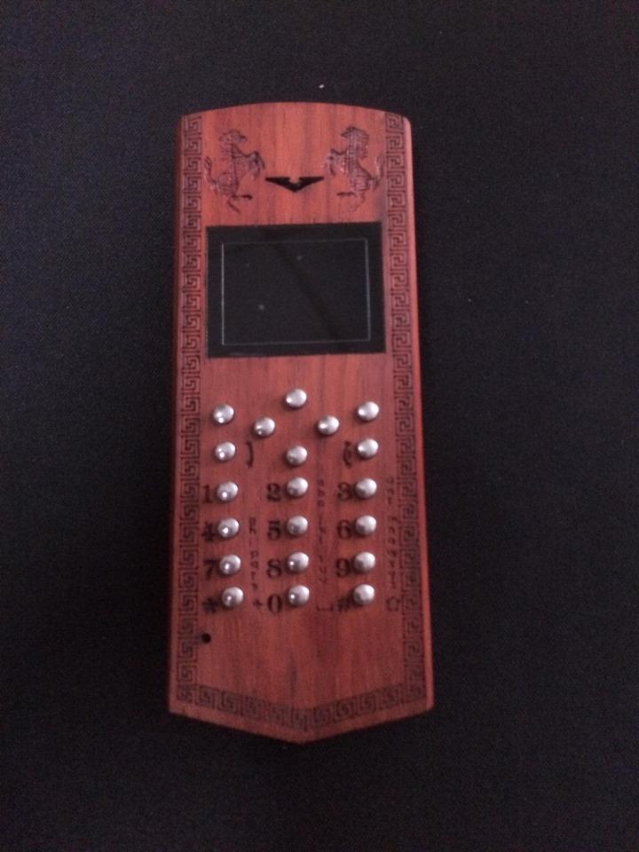 Vỏ gỗ cho điện thoại 1202