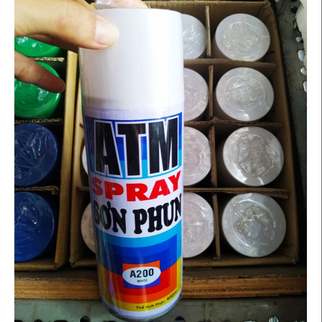 Sơn Xịt ATM Spray A200 ( Màu trắng )