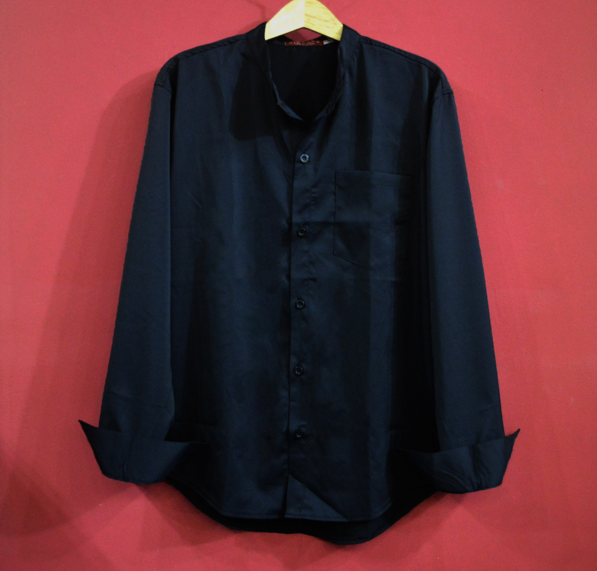 Áo Sơ mi Cổ trụ Style Hàn Quốc Unisex