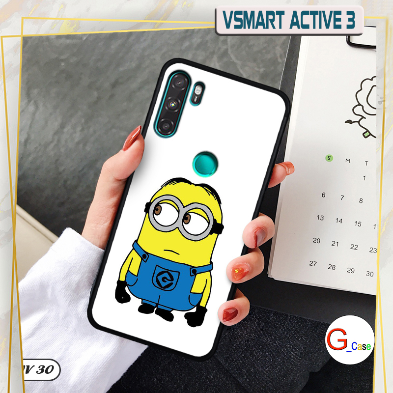Ốp Vsmart Active 3 lưng nhám -ngộ nghĩnh