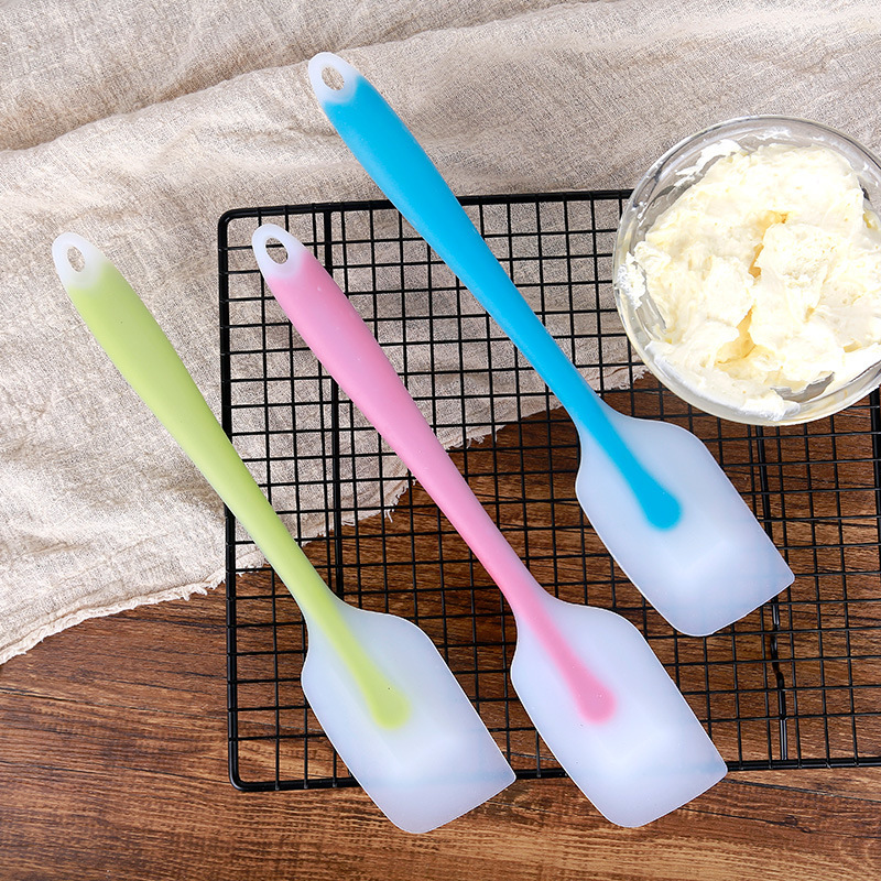 Phới trộn bột silicon đúc lưỡi trong dài 27,5cm - Cây vét bột
