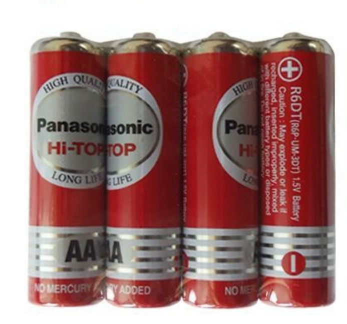 Pin panasonic aa r6dt - 4s chính hãng