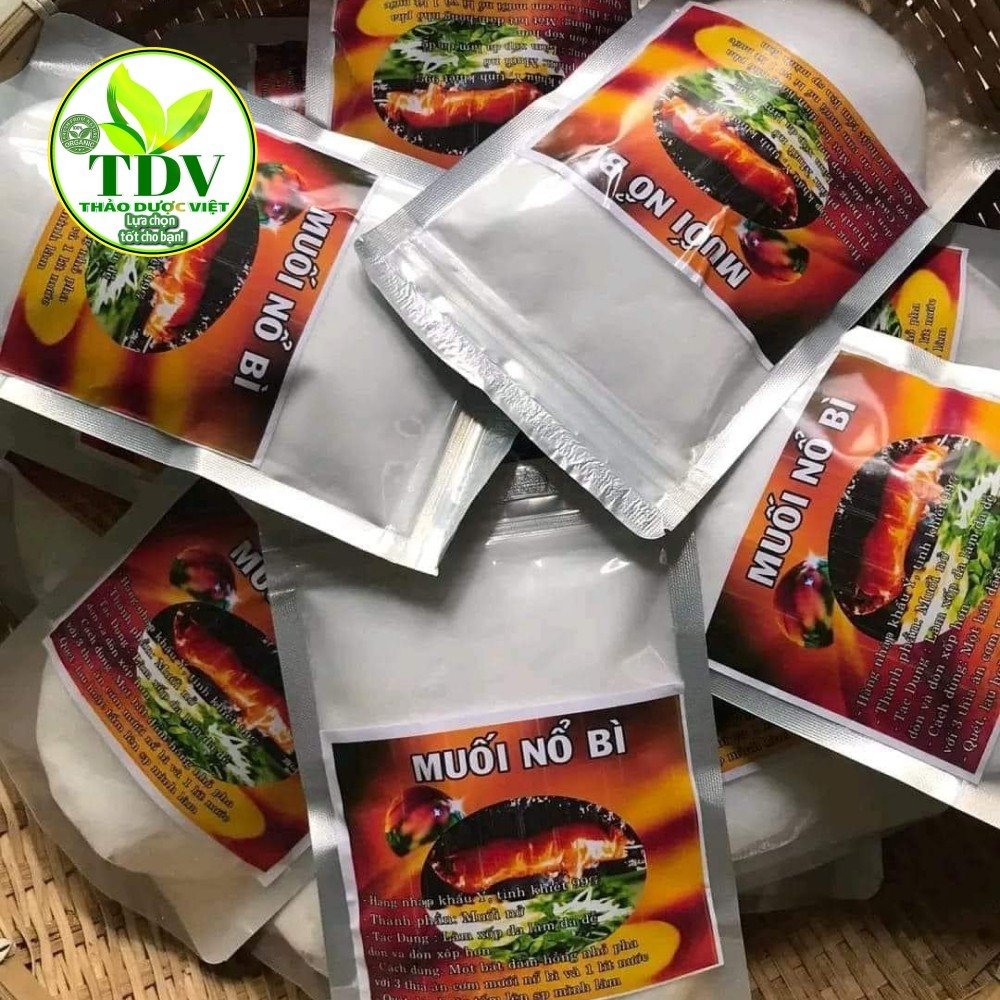 500g muối nổ bì tạo độ giòn da heo, chó, dê