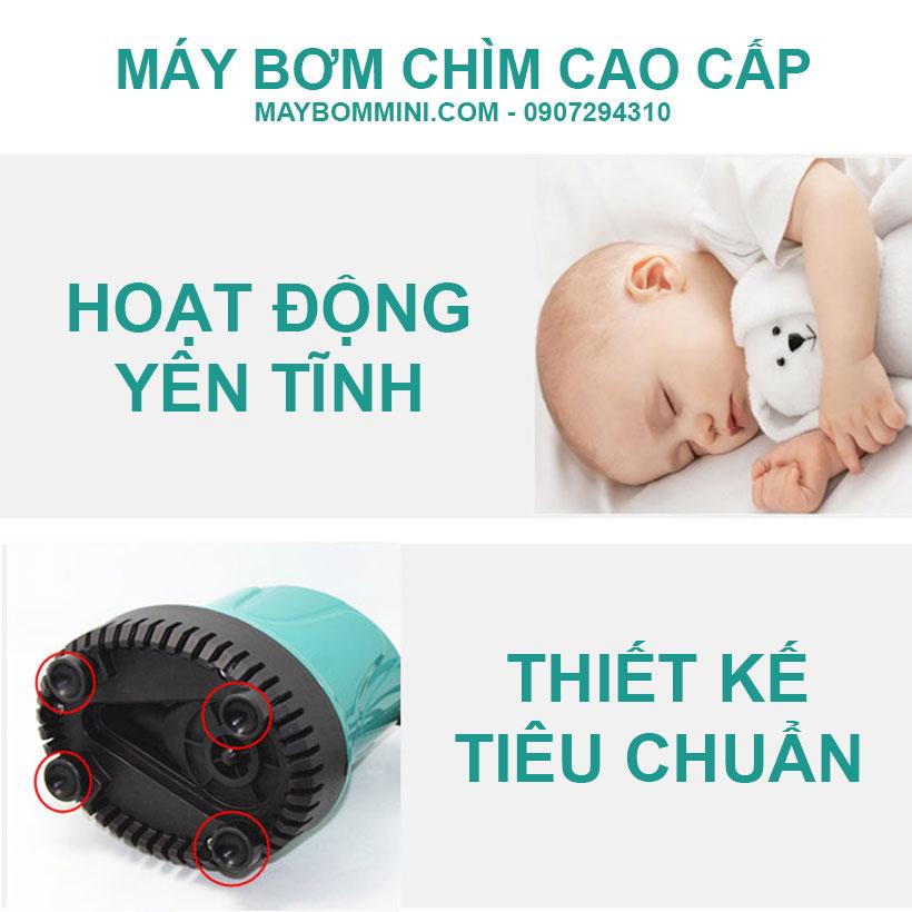 Máy Bơm Chìm Hồ Cá Hòn Non Bộ 220V 1000L EB-A1000