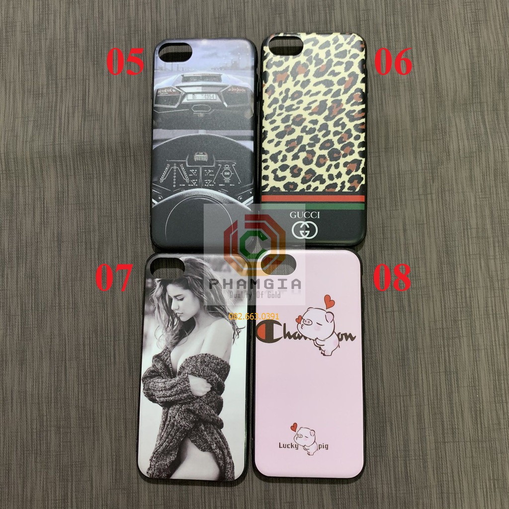 Ốp lưng iphone 7G in hình đẹp, viền dẻo đen silicon ( phần 4 )