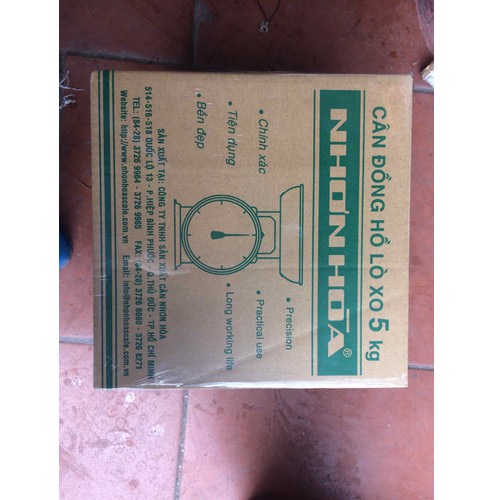 cân đồng hồ nhơn hòa 5kg