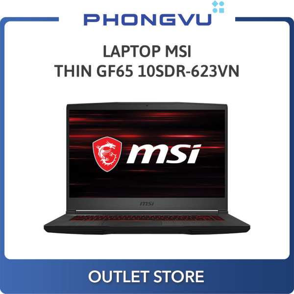 Bảng giá Laptop MSI Thin GF65 10SDR-623VN (i5-10300H) (Đen) - Laptop cũ Phong Vũ