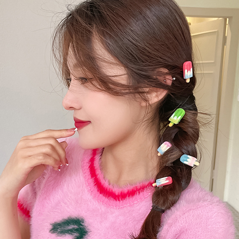 🌸Kẹp TóC HìNh Cây Kem Dễ Thương Cho Nữ YINSAF🌸