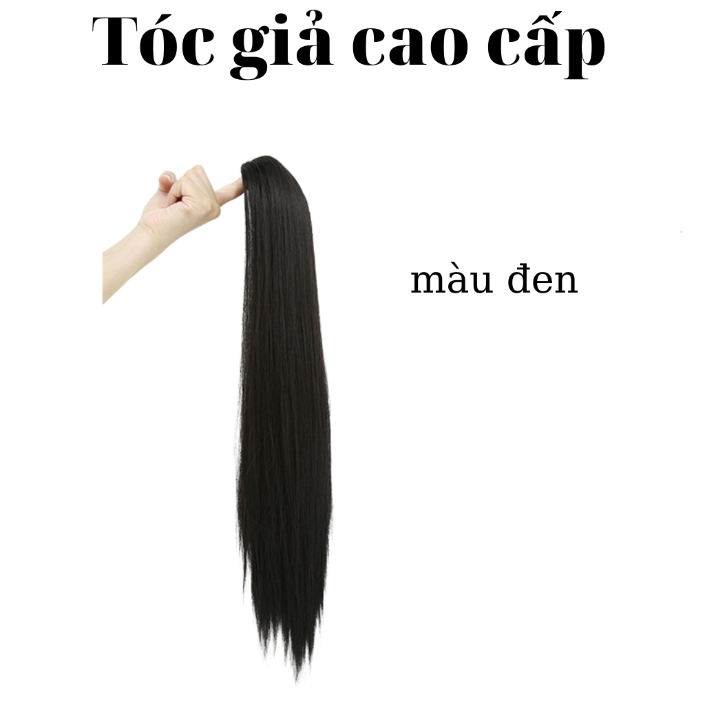 Tóc giả nữ đẹp ❤️FREESHIP❤️ Tóc giả ngoặm thẳng
