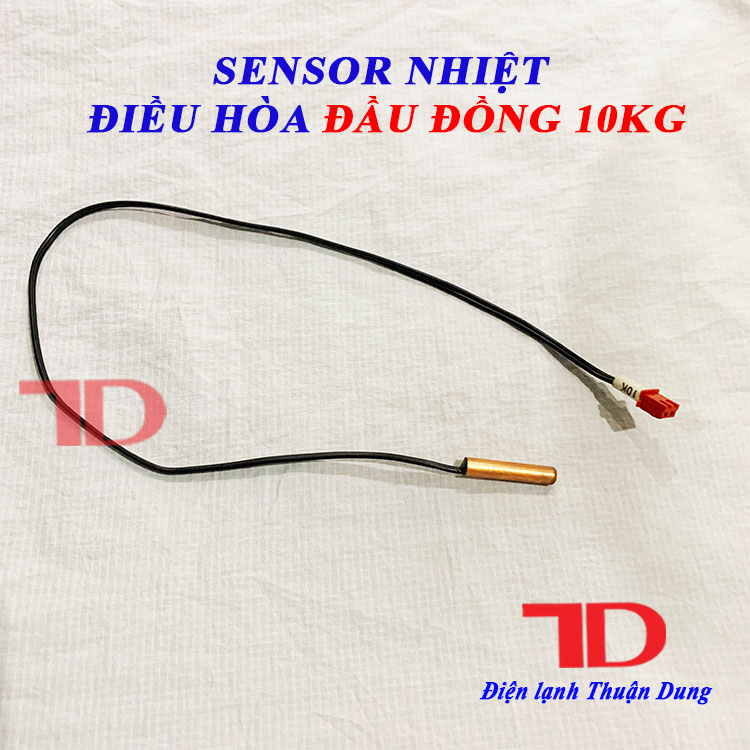 Đầu dò cảm biến dàn lạnh, Sensor nhiệt điều hòa đầu đồng và INOX 10KG - Điện Lạnh Thuận Dung