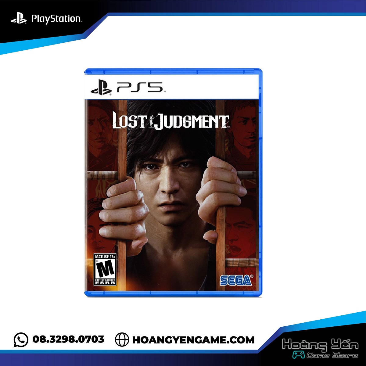 Đĩa game lost judgment ps5