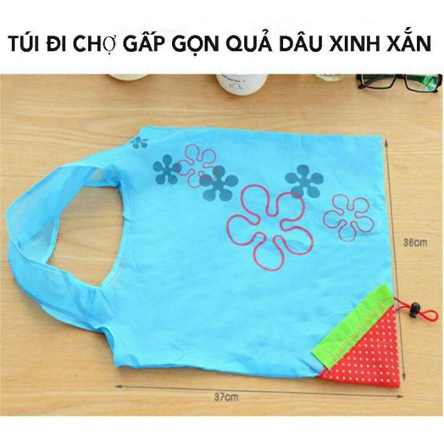 Túi Gấp Gọn Thành Quả Dâu