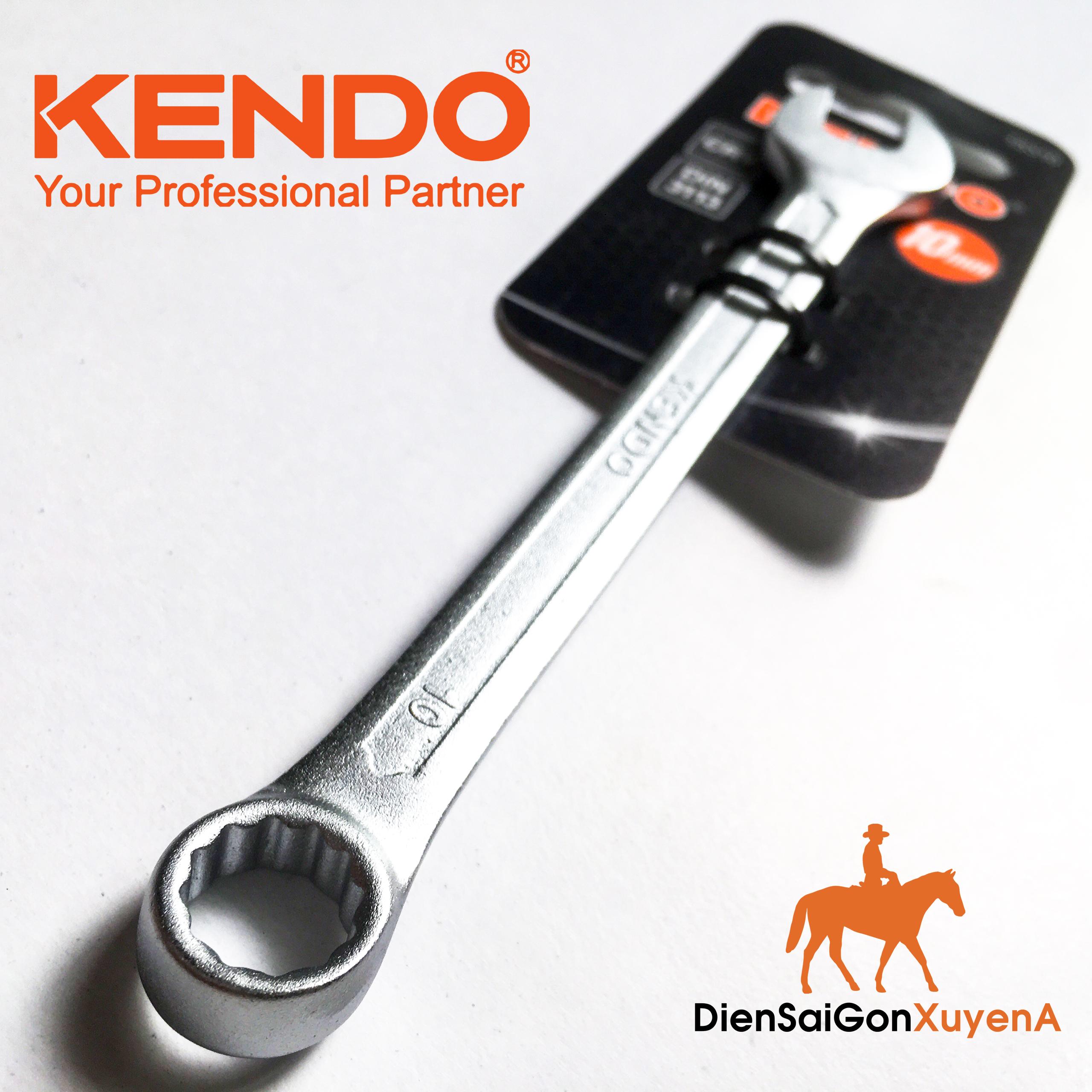 Cờ lê 2 đầu vòng miệng 10mm Kendo - KD15310