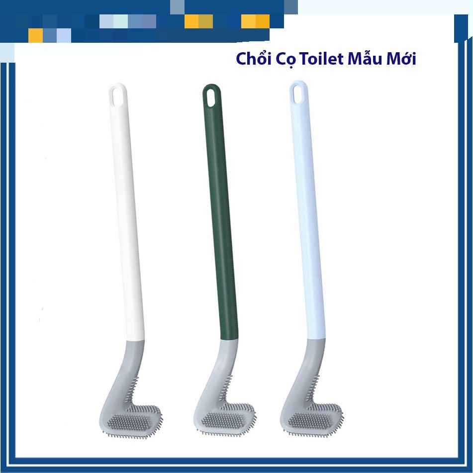 [ Tặng móc treo tường ] Chổi cọ Toilet Silicon chổi chà nhà vệ sinh thông minh đa năng tiện lợi giá rẻ_ Madumax
