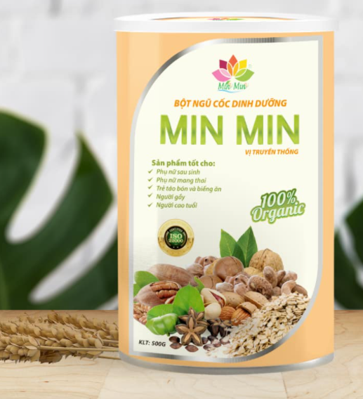 Ngũ cốc lợi sữa min min 29 hạt, 30 vị hạt ,ngũ cốc hạt granola làm đẹp da,giữ dáng cho mẹ sau sinh,bột ngũ cốc lợi sữa