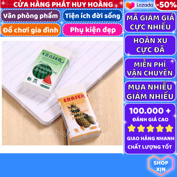 1 cục gôm trái cây giá rẻ - Phát Huy Hoàng