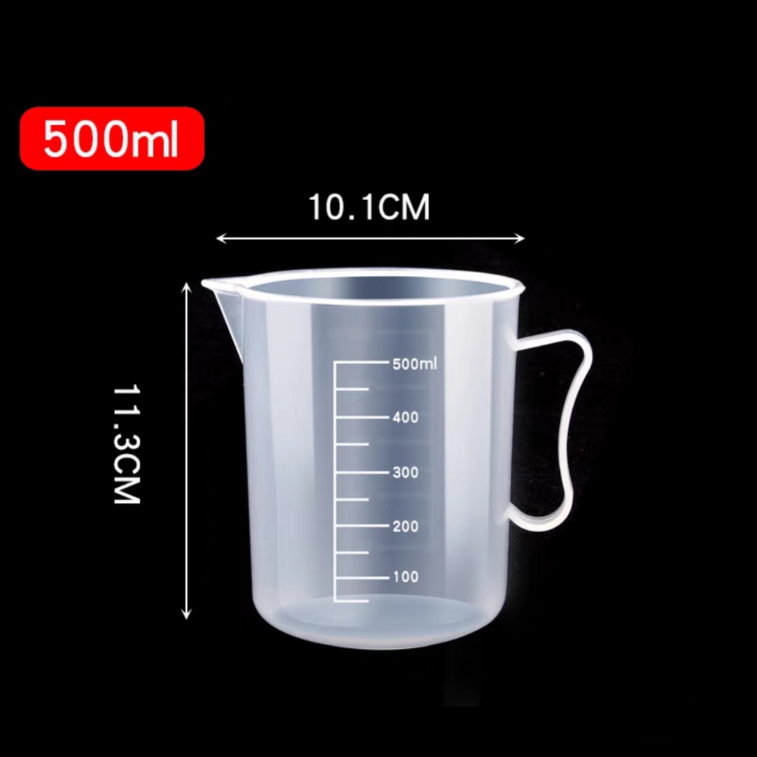 Ca đong nhựa 100ml 250ml 500ml