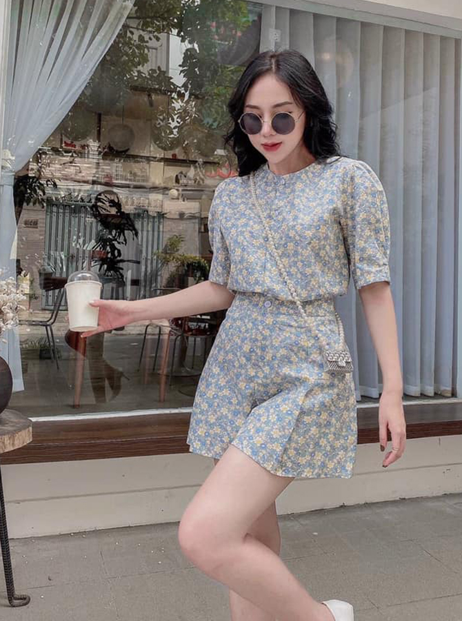Rập Giấy 30111 - Bộ mùa hè xếp ly