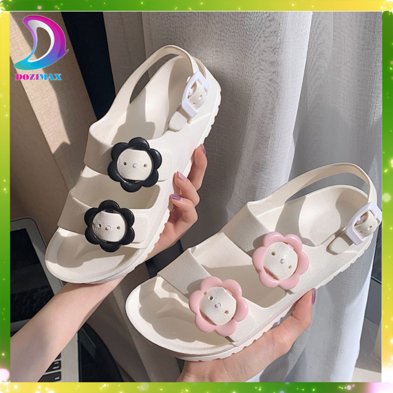 giày sandal nữ đi học cấp 3 rẻ, sandal nữ đi học quai nhựa CAO CẤP- DOZIMAX giá rẻ