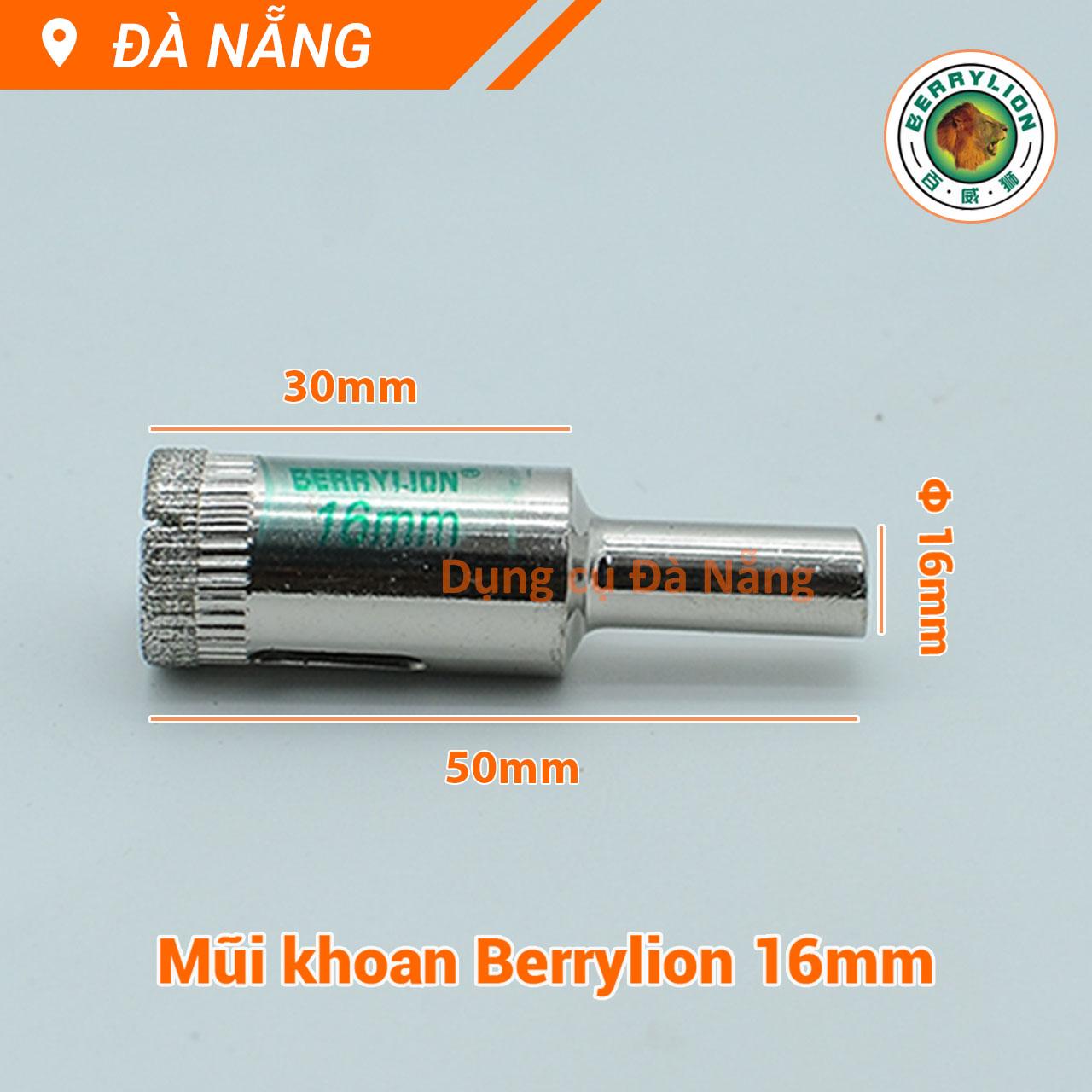 Mũi khoan kính Berrylion các cỡ