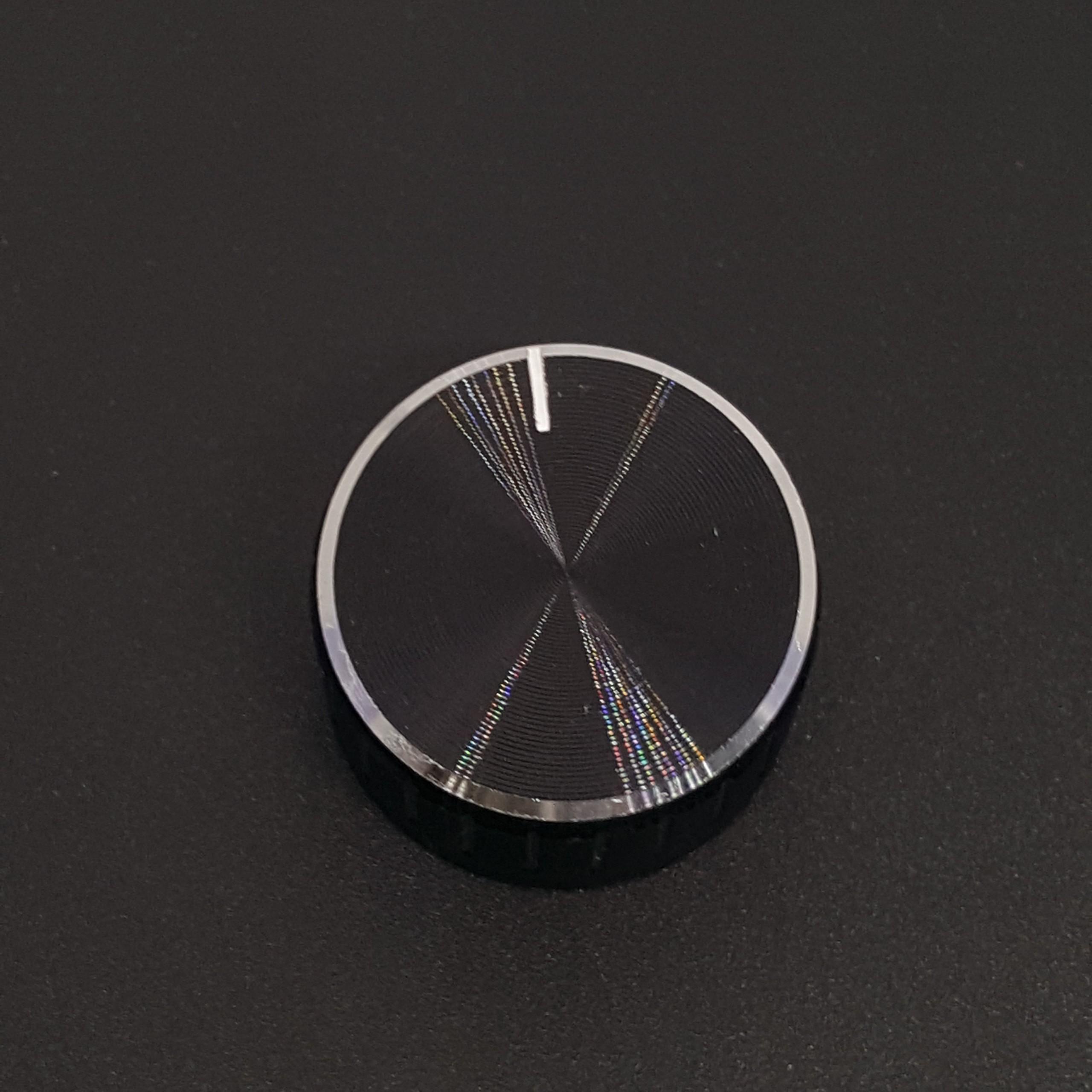 2 con Núm triết áp đen 30mm