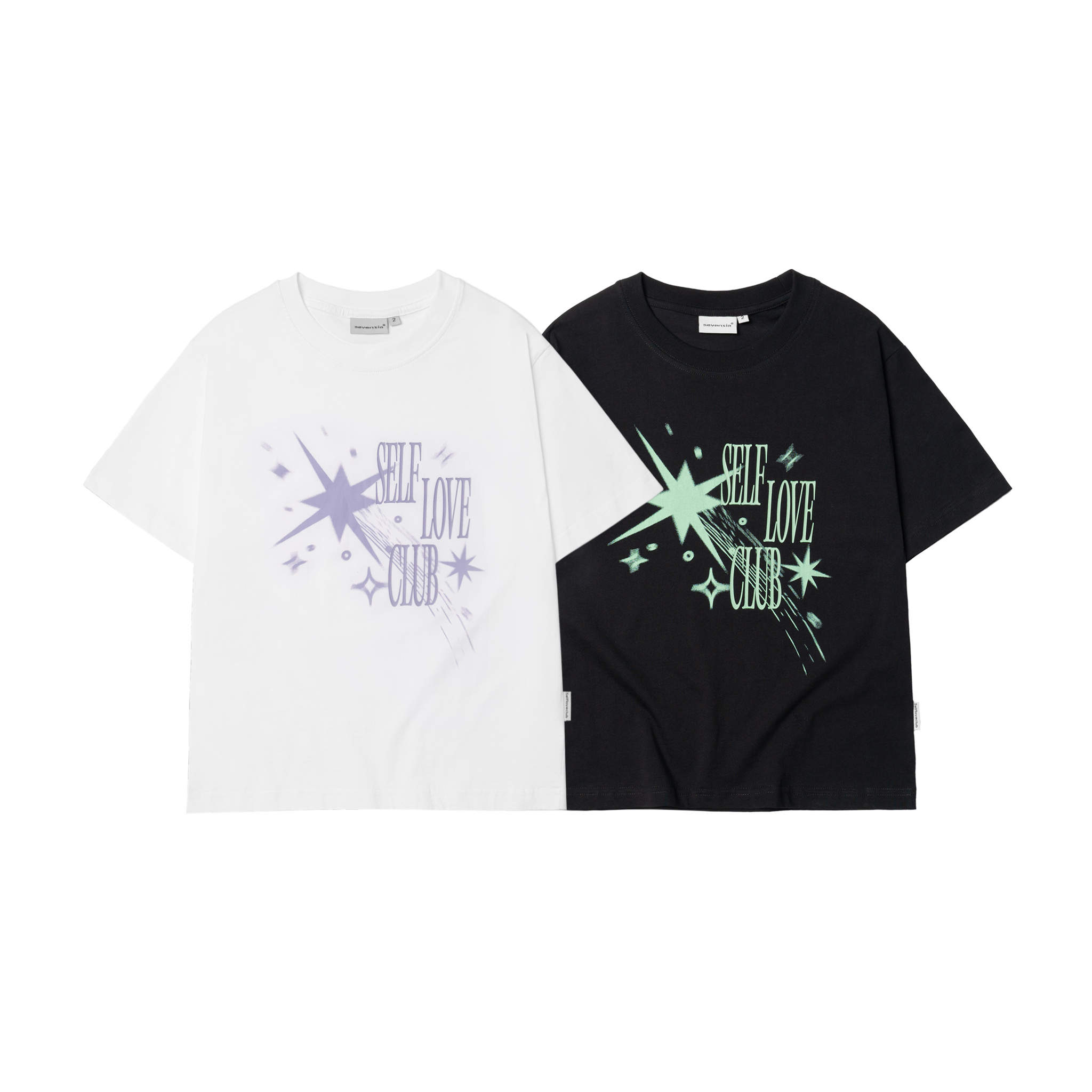 Áo thun form nữ SLC - regular tee "Galaxy"