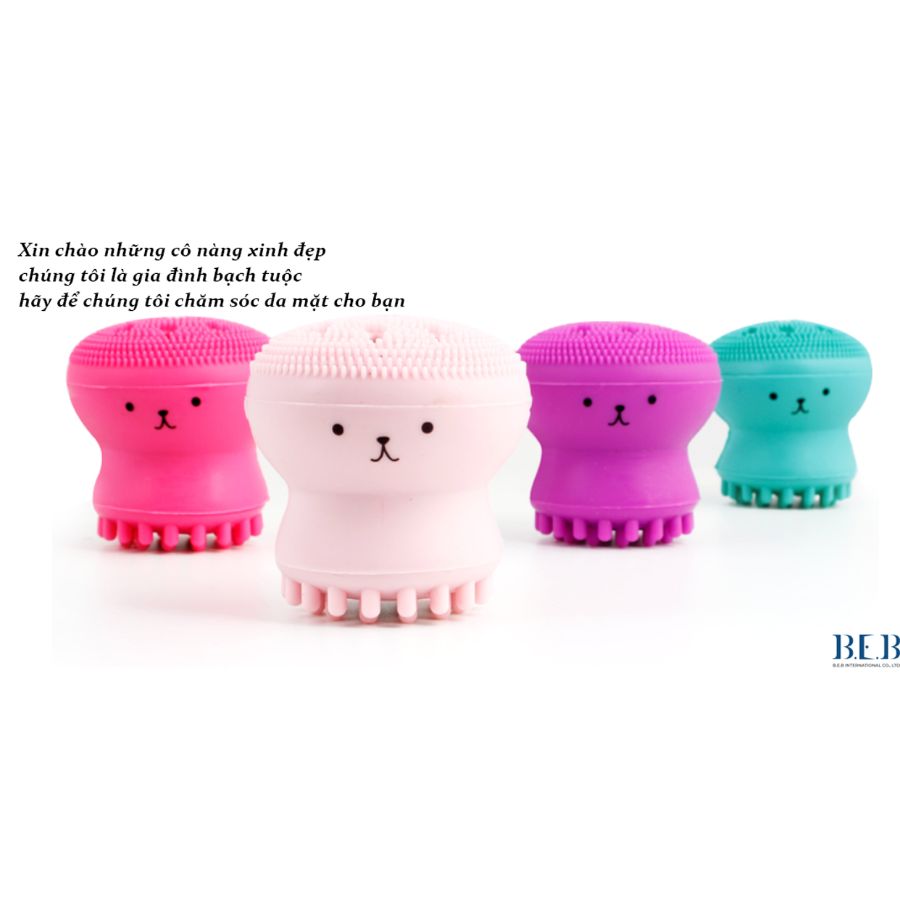 [HCM][xả kho] Rửa mặt bạch tuộc Etude house silicon