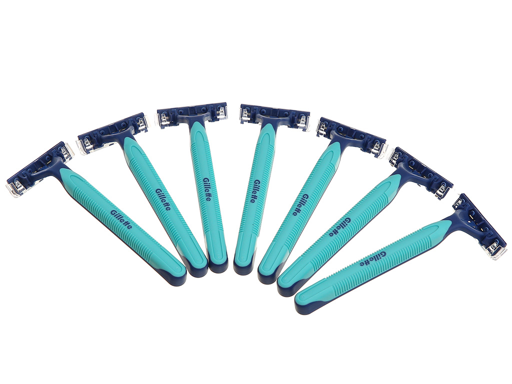 Dao Cạo Râu Gillette Blue 2 Flexi Bộ 6 Cây