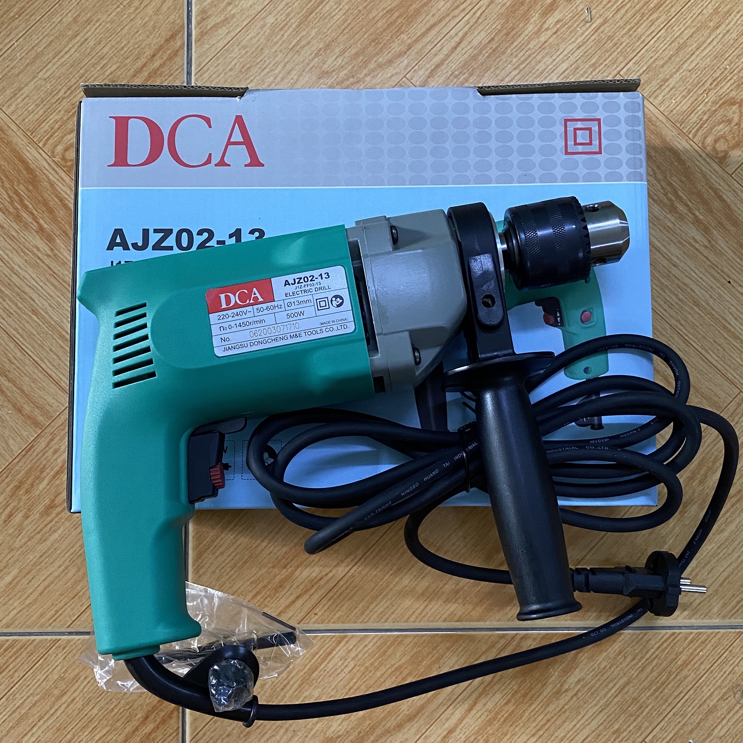 Máy khoan búa DCA AZJ02-13 500W (BH 6 Tháng)