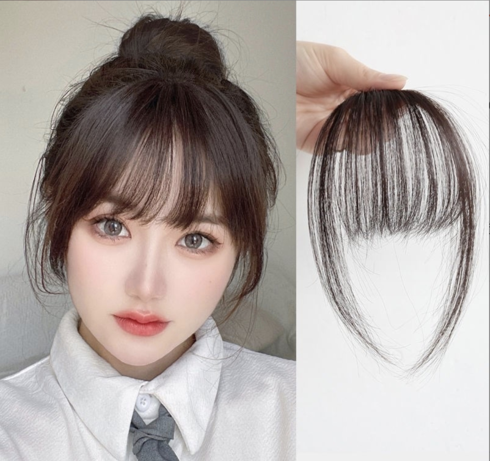 Tóc giả mái thưa siêu dễ thương Hàn Quốc - TÓC MÁI