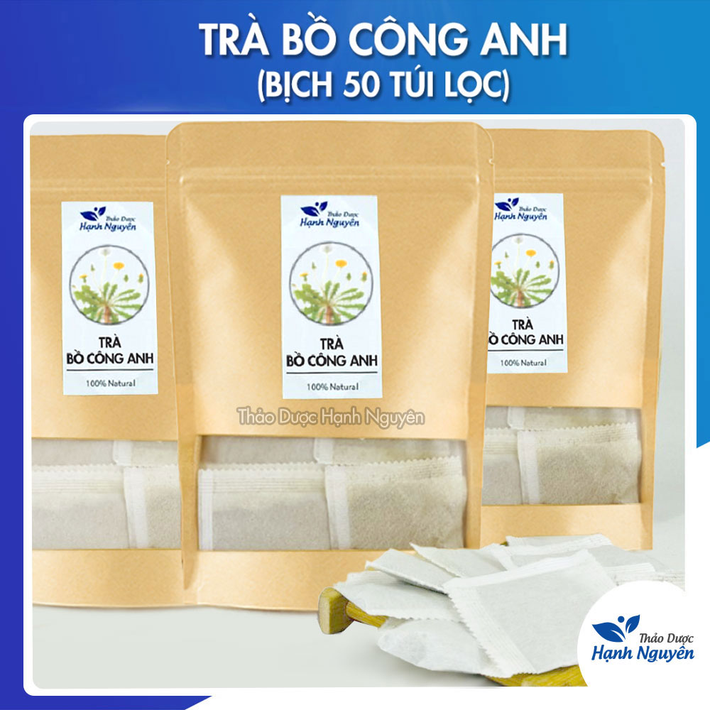 Trà bồ công anh túi lọc hỗ trợ ngăn ngừa u xơ - Thảo dược Hạnh Nguyên