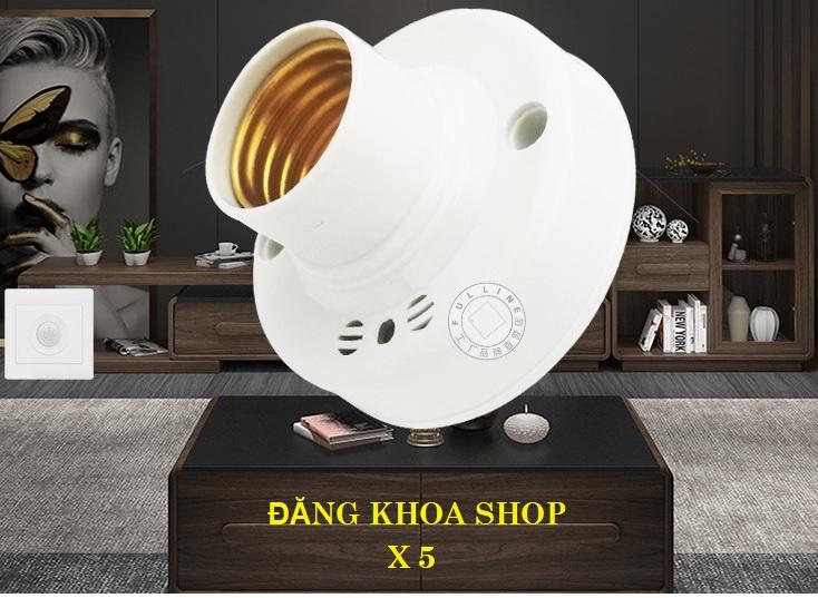 Combo 05 Đui đèn cảm ứng âm thanh ánh sáng