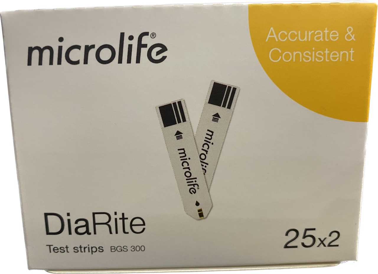 Que thử đường huyết Microlife DiaRite - hộp 50