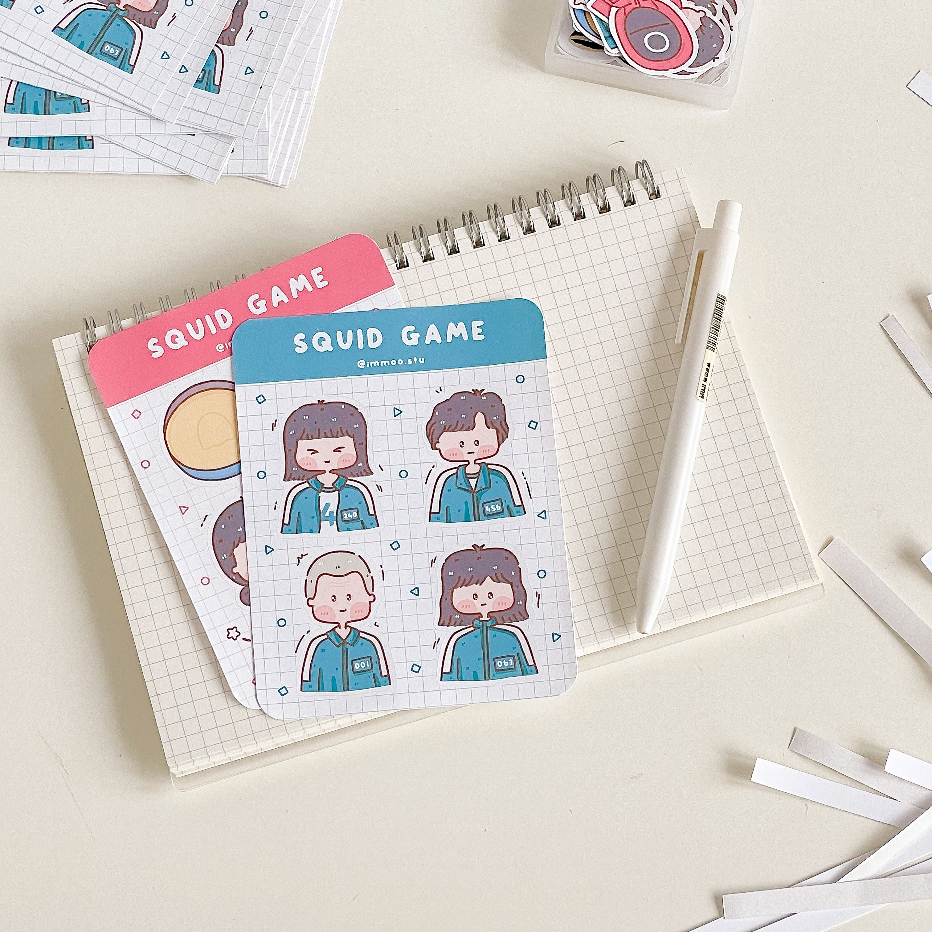 Hình dán | sticker Squid Game