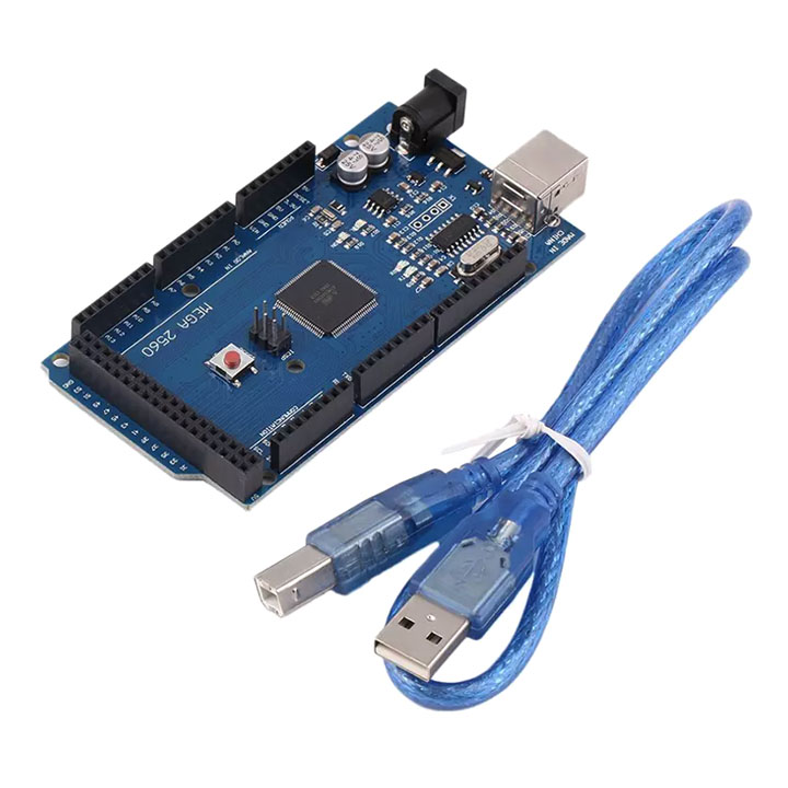Kit Arduino MEGA2560 CH340 - Tặng Kèm Cáp Nạp Code