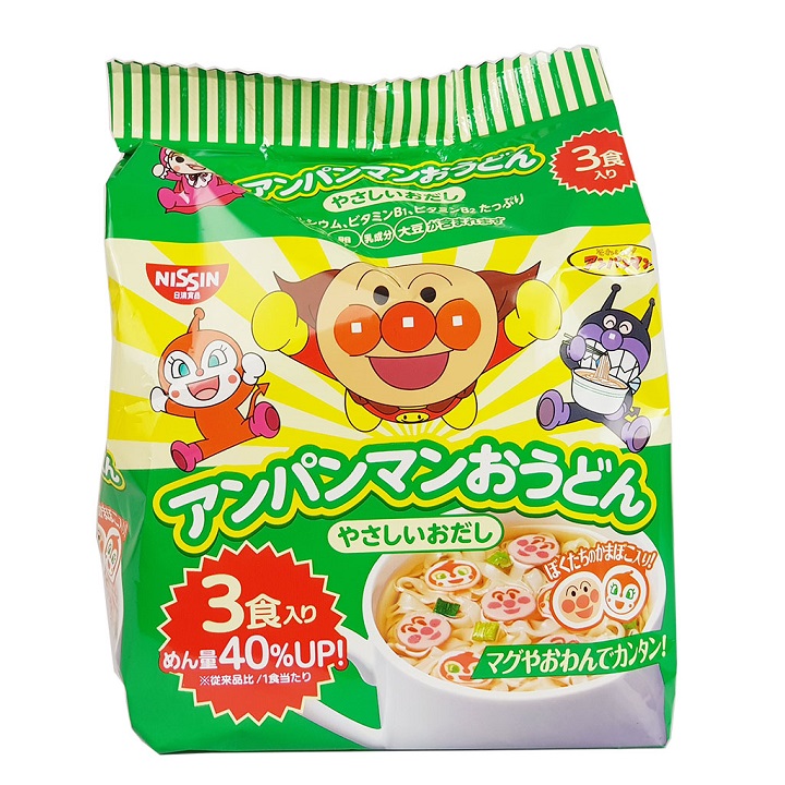 Japanese Nissin anpaman baby instant noodle