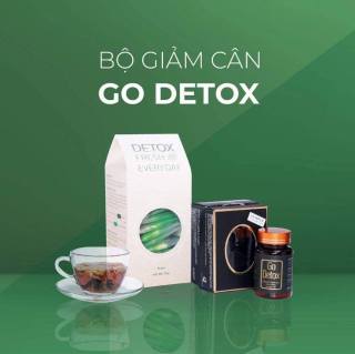 Mẫu mới Combo Go Detox - Trà Giảm Cân GoDetox -100 % CHÍNH HÃNG thumbnail