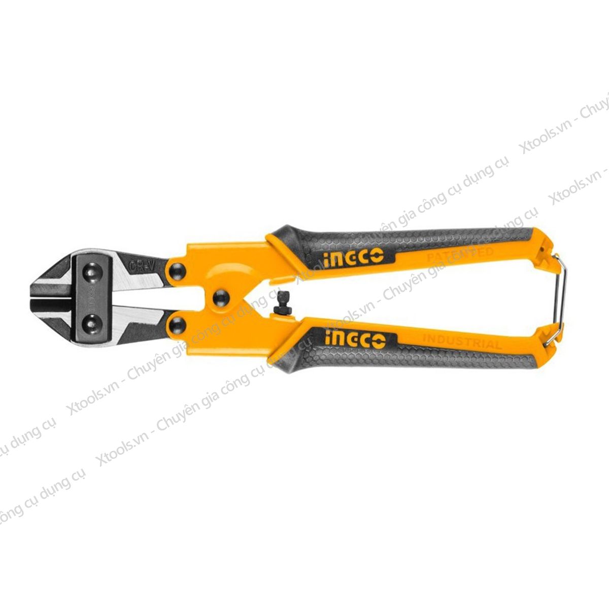 Kìm cộng lực đa năng mini INGCO HMBC0808 8" Kềm cộng lực chất liệu thép Cr-V chống rỉ siêu cứng cắt sắt kim loại cáp dây điện
