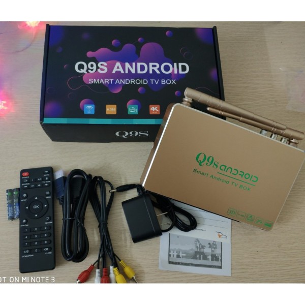Android TV Box Q9s Ram 2GB Biến TV Thành Smart TV Q9s cập nhật toàn diện phần mềm ATV 7.12