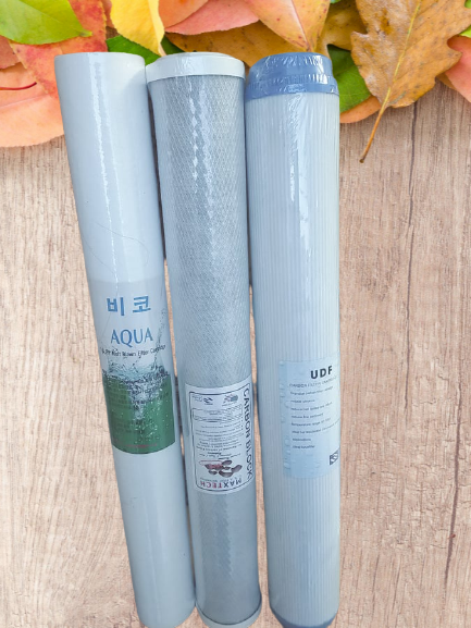 Bộ 3 lõi lọc nước 1-2-3 ( PP-UDF-CTO 20inch)